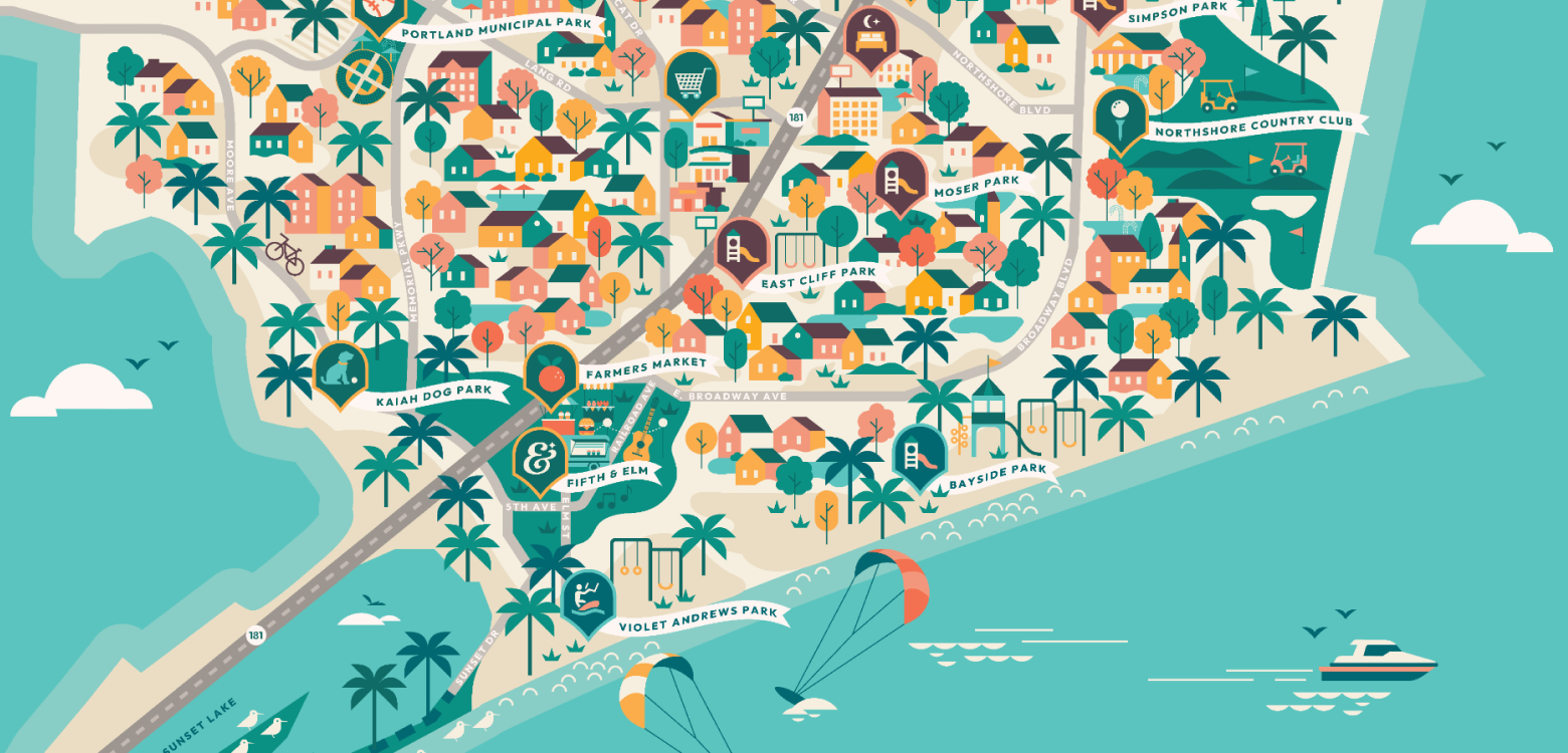 Portland Map